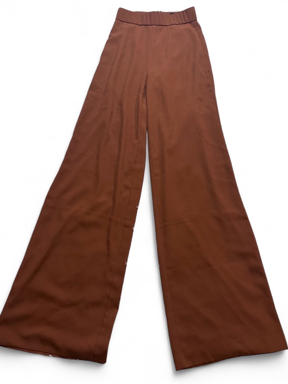 naked wardrobe Wide-Leg Pants in Chestnut Brown